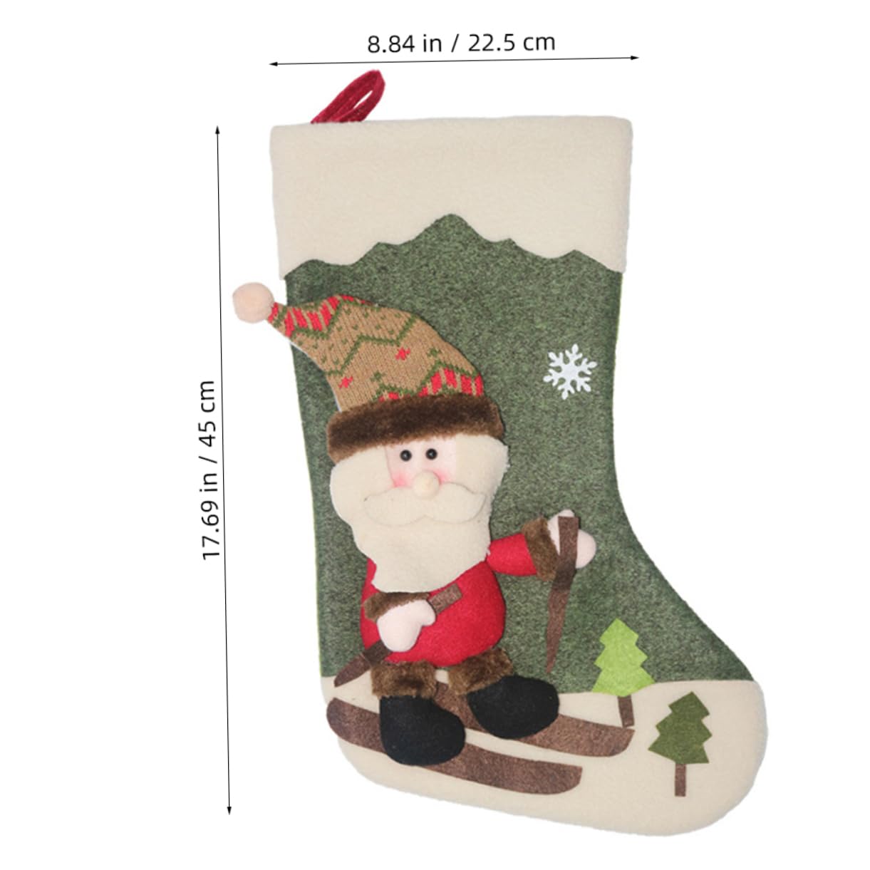 3stücke Weihnachtsstrümpfe Mit Weihnachtsgeschenktüten Weihnachtsgeschenksäckchen Süßigkeitenstrümpfen Weihnachtsgeschenkschuhen Zum Befüllen Mit Geschenken Und Süßigkeiten