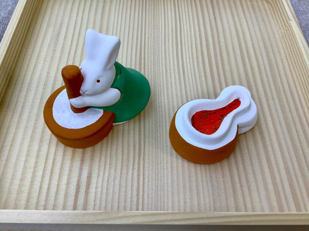 Amazon.co.jp: 茶道具 うさぎ香合 : Home & Kitchen