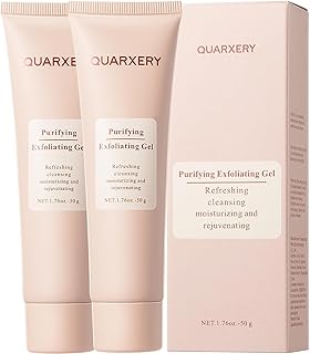 QUARXERY Gel exfoliante purificador para cara...