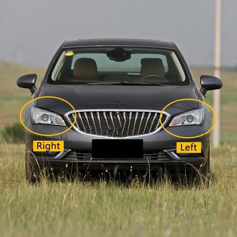 Couvercle de phare Buick Verano lentille transparente droite - 2