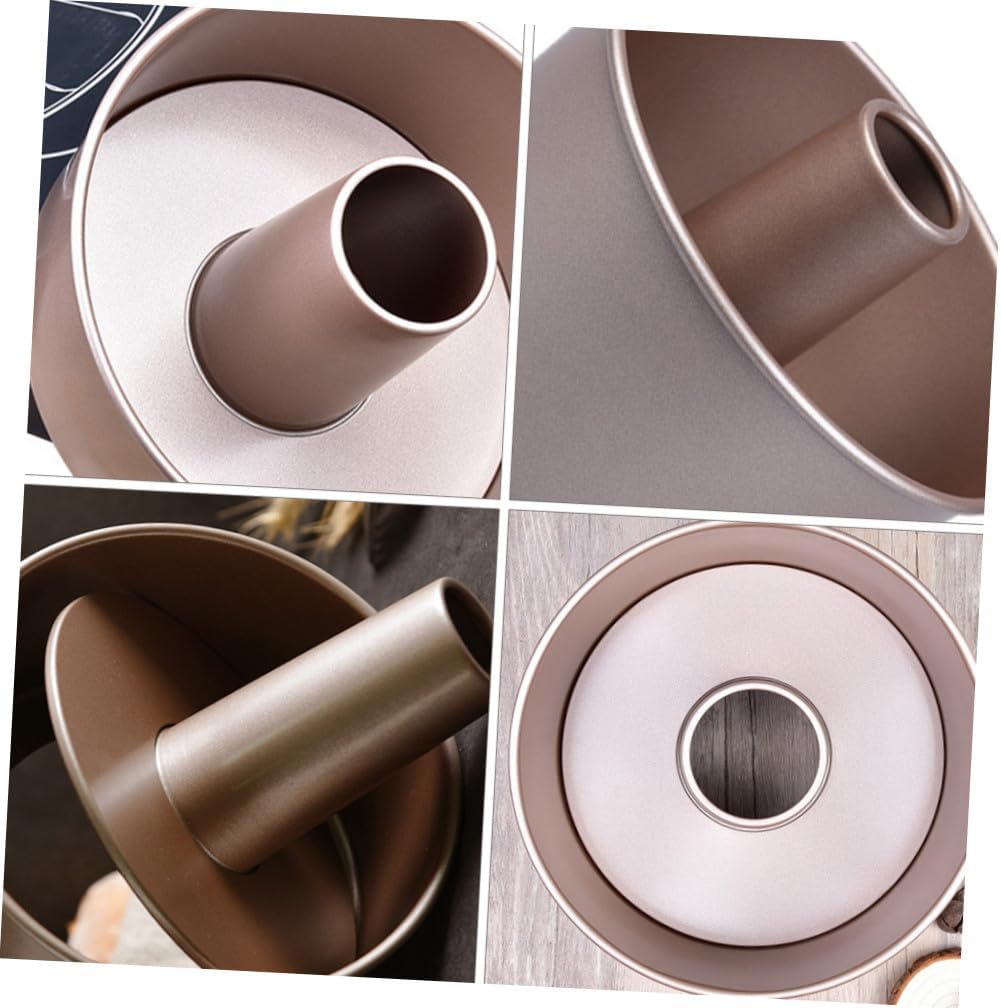 Unomor Live Bottom Non Stick Cake Mold Baking Tray for Oven Easy Demoulding Hollow Design for Professional and Home Bakers and Easy to
