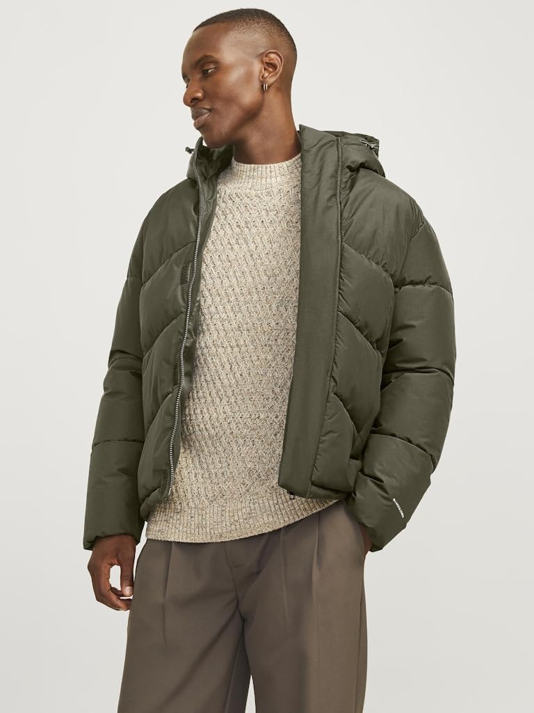 JACK & JONES Jjworld - Chaqueta Acolchada Chaqueta amortiguadora Hombre (Pack de 1)