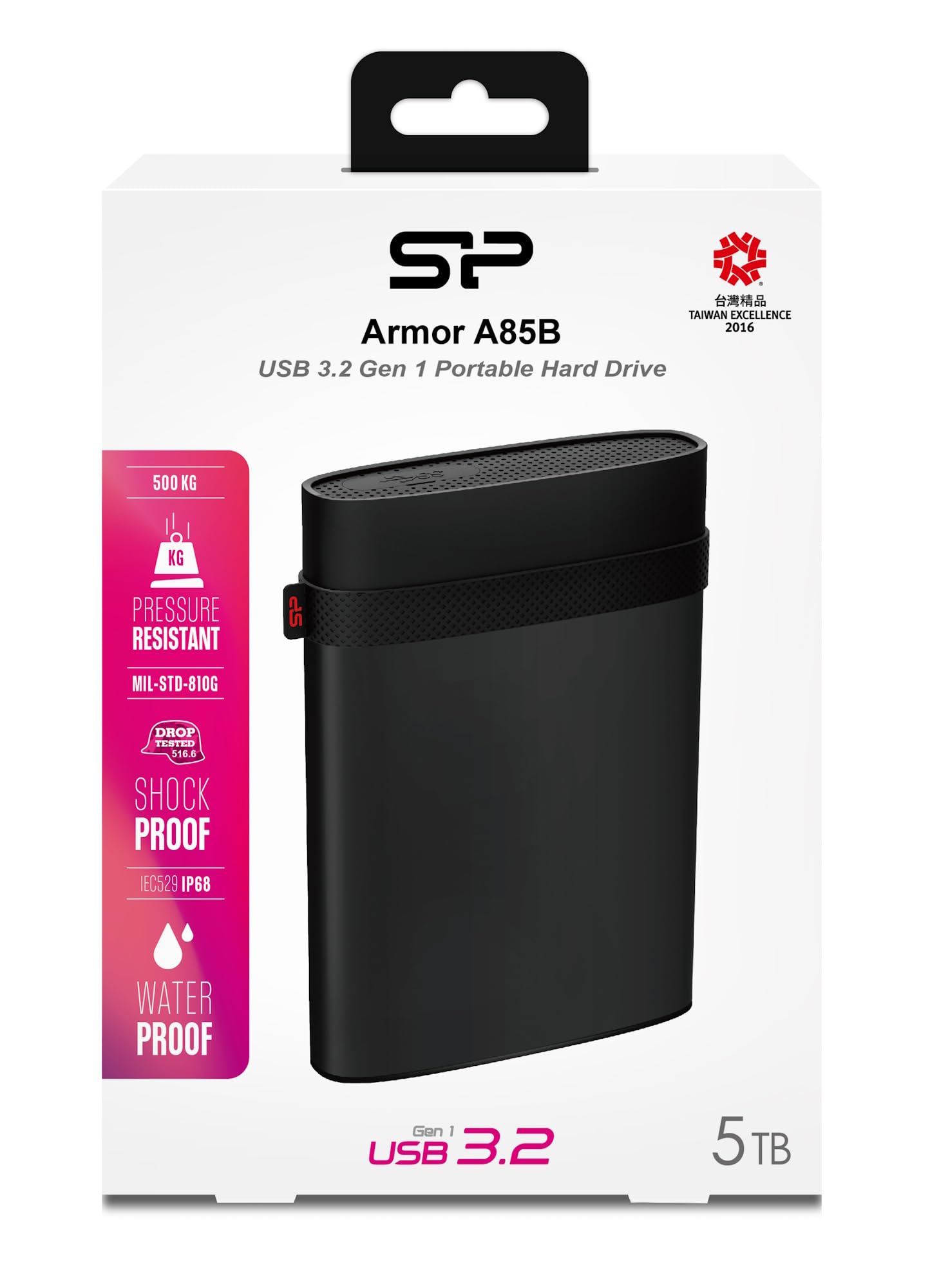 Amazon.com: 5TB Silicon Power Armor A85B Silver USB3.2 Gen 1