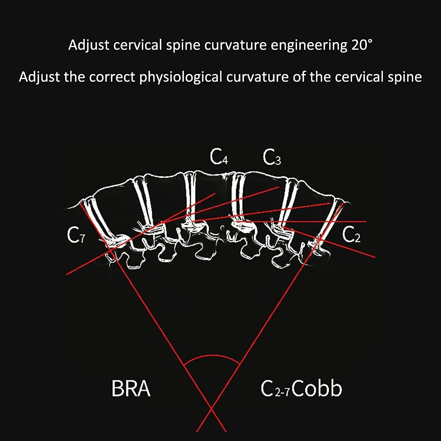 Supporto per Il Collo per Il Dolore al Collo Dispositivo di trazione cervicale, tutore, barella Regolabile, Collare cervicale per trazione, tutori per Il Sollievo dal Dolore
