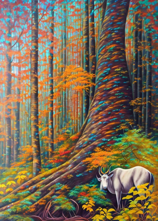 Affiches sur toile animaux d'automne SERENDIPITP 58x90 cm