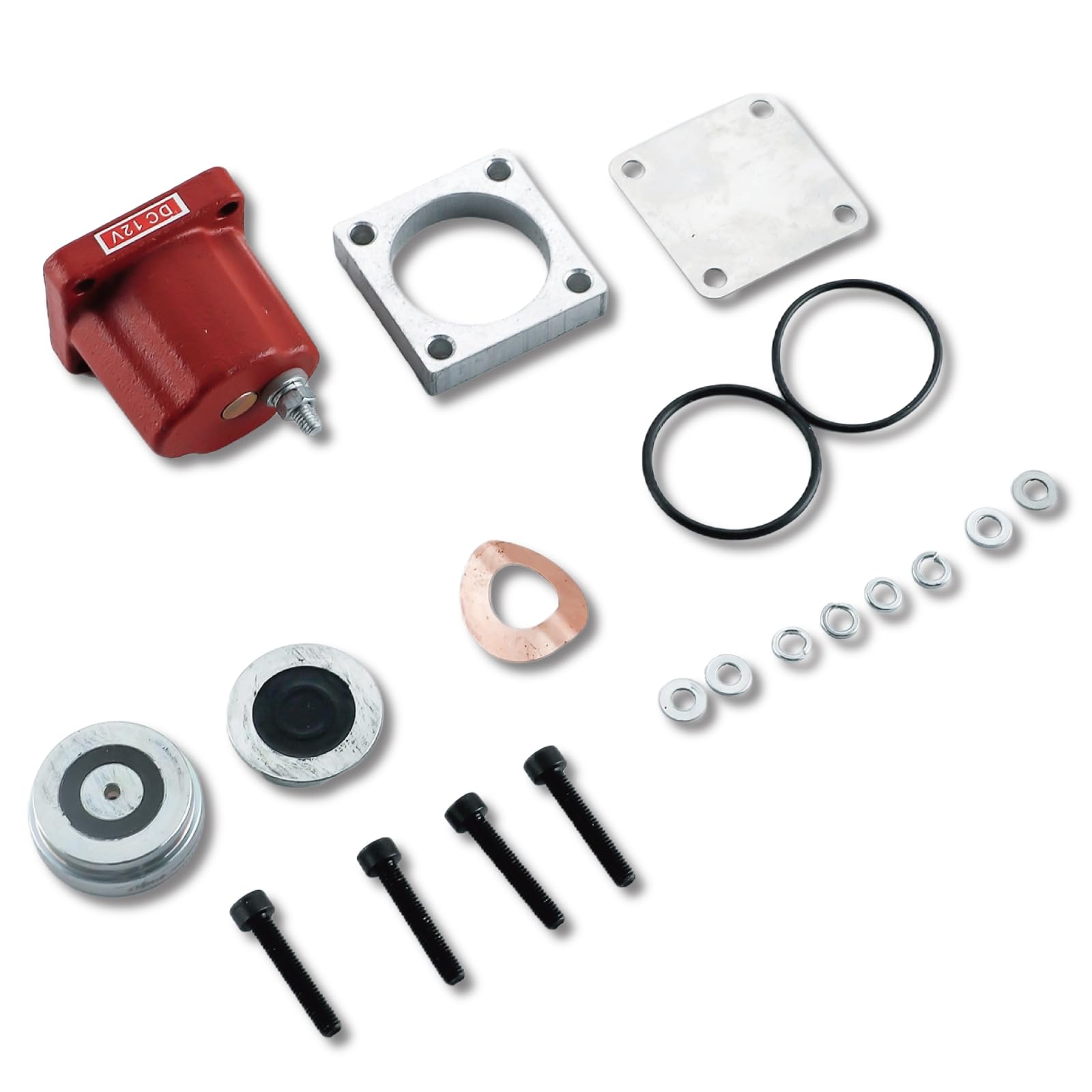 Amazon.com: 12VDC 3054608 Fuel Shut Off Solenoid With Repair Kit