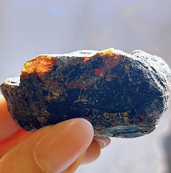 Amazon.co.jp: E7566ブルーアンバー＊青い蛍光が美しい＊琥珀