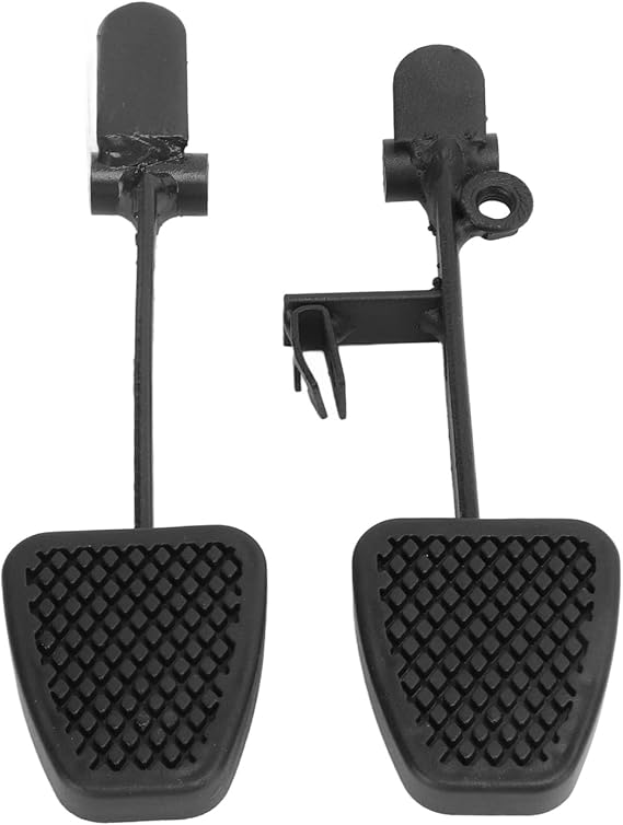Kart Throttle Pedals, 2pcs Brake Kart Accelerator Pedal Nonslip Foot