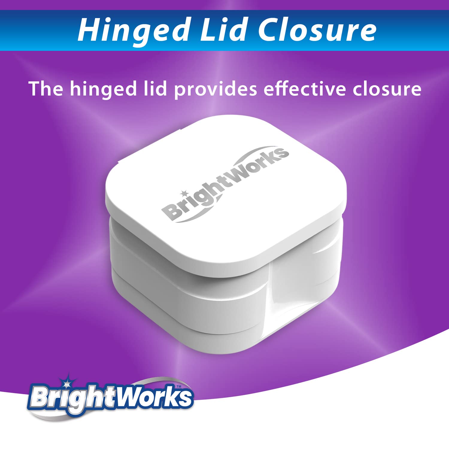 BrightWorks Wanna dentystyczna do ochraniaczy protez nocnych - opakowanie 3 szt