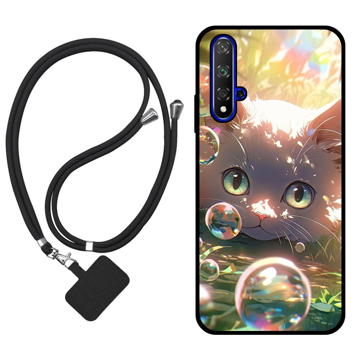 Cover Compatibile Con Huawei Nova5, Silicone TPU