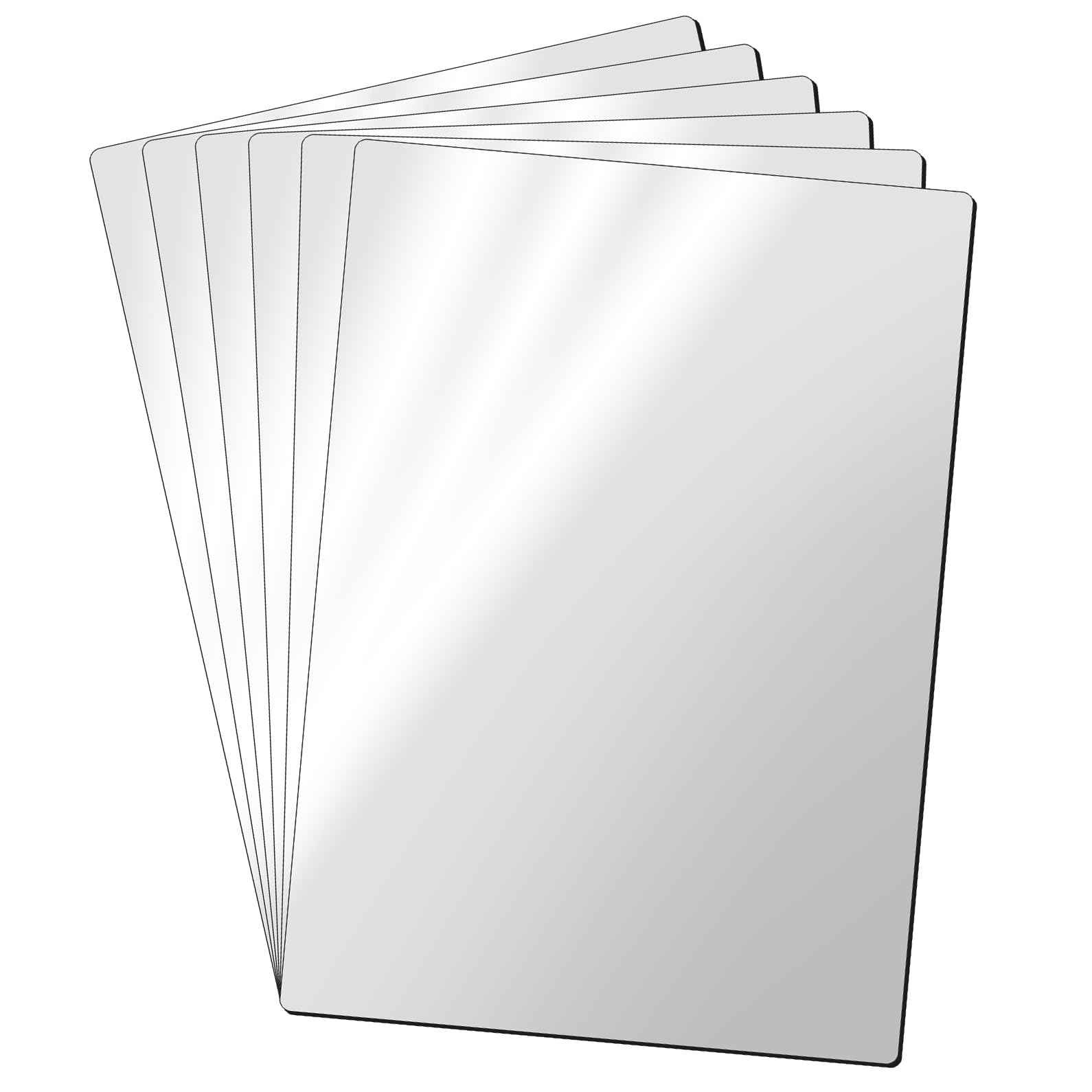 LLPT Magnetic Printable Sheets | 6 Pack | Glossy Inkjet Printer ...