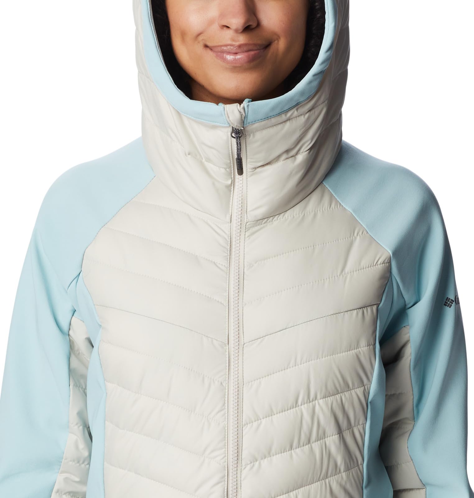 Columbia Powder Lite - Chaqueta Híbrida Con Capucha Powder Lite - Chaqueta híbrida con capucha Mujer
