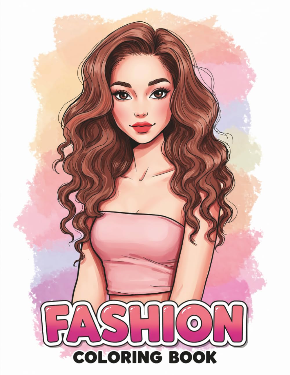 Fashion Coloring Book for Kids and Teens: Perfect for Relaxation and Anxiety Relief
