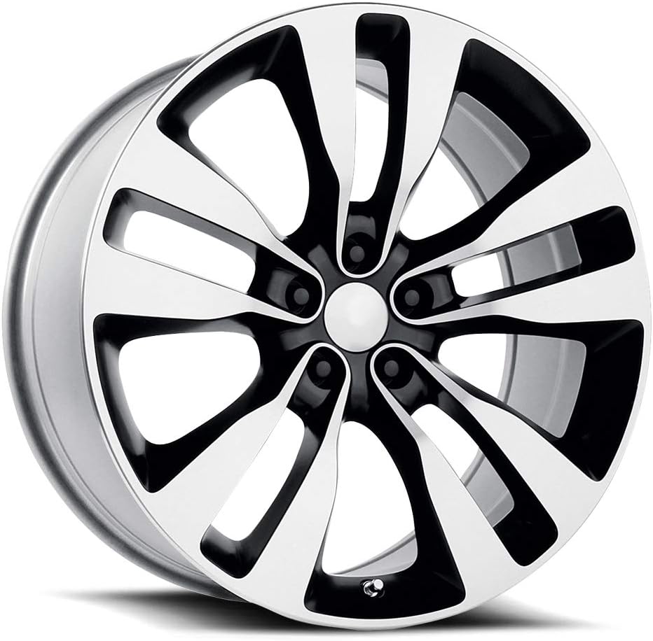 V1167 Compatible with 2012 CHARGER SRT8 Machined Face & Lip/Blk Window Wheel 20x9"/5x115mm/+20mm Offset