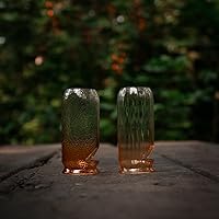 Vista 8 de Fire-Maple Farol naranja para acampar de vidrio, acero y aluminio Recipiente de combustible de propano o isobutano hermosas luces No necesita