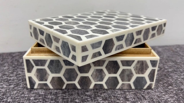 Amazon.com: collectiblesBuy Handmade Bone Inlay Trinket Box Large