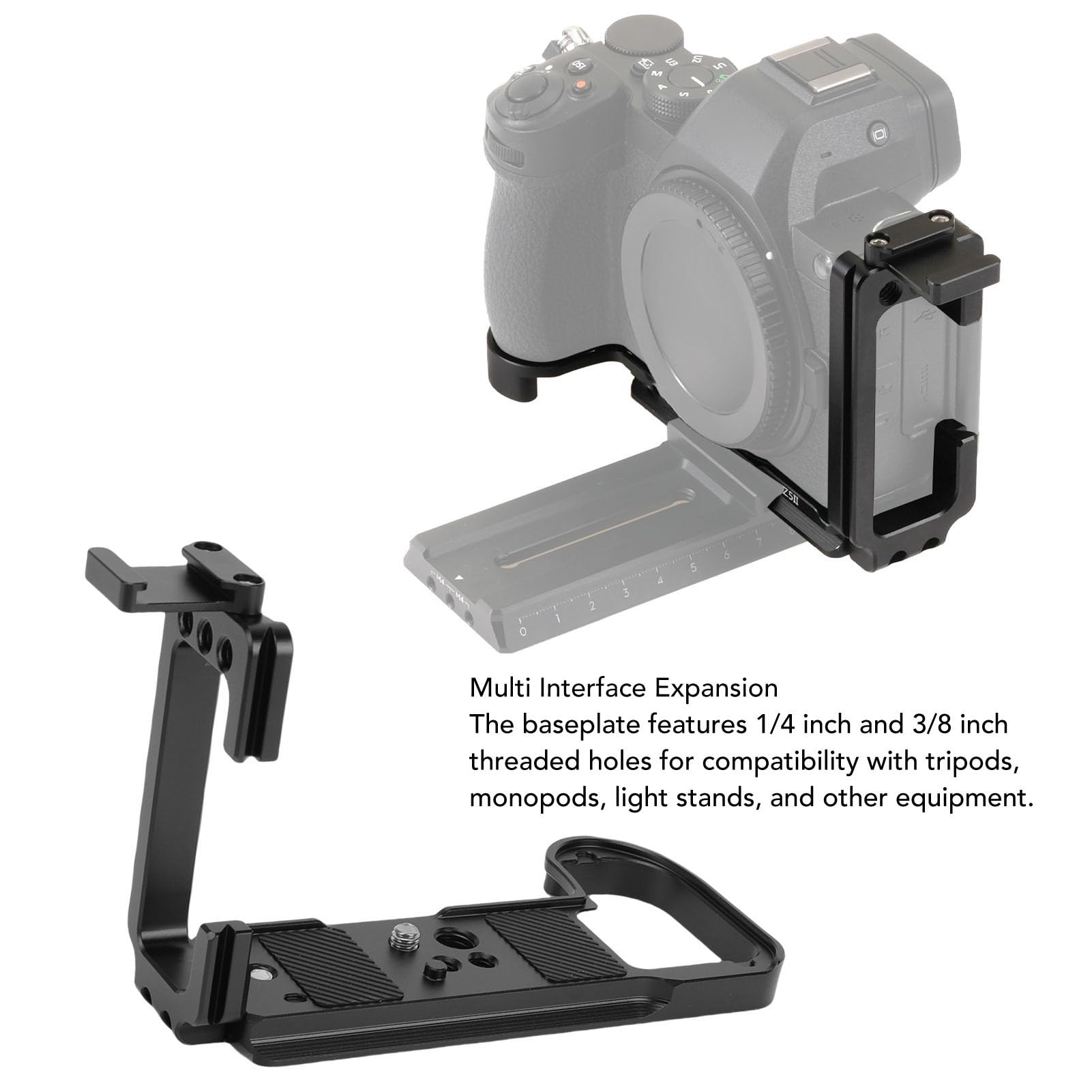 Irfora Piastra a Sgancio Rapido Verticale per Fotocamera Z5II