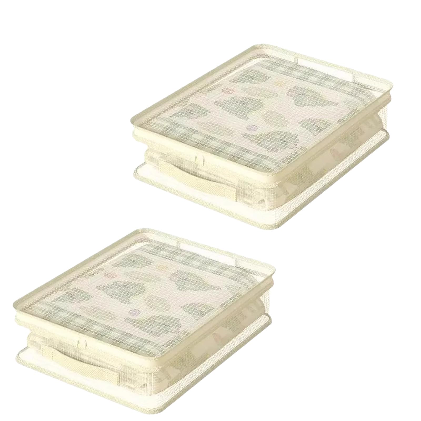 Fabric Drawer Storage Organizers for Clothes Bedding Closet Modulars Foldable Container for Seasonal Items Storage Box