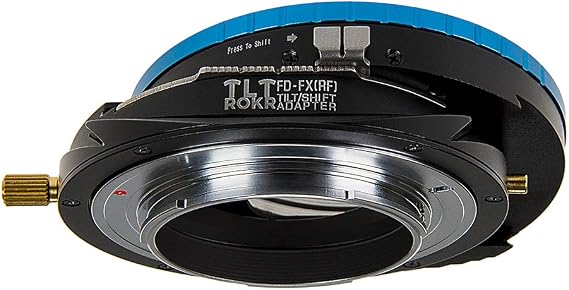 Fotodiox Pro TLT ROKR - Tilt/Shift Lens Mount Adapter Compatible with Canon FD & FL 35mm SLR Lenses to Fujifilm Fuji X-Series Mirrorless Camera Body