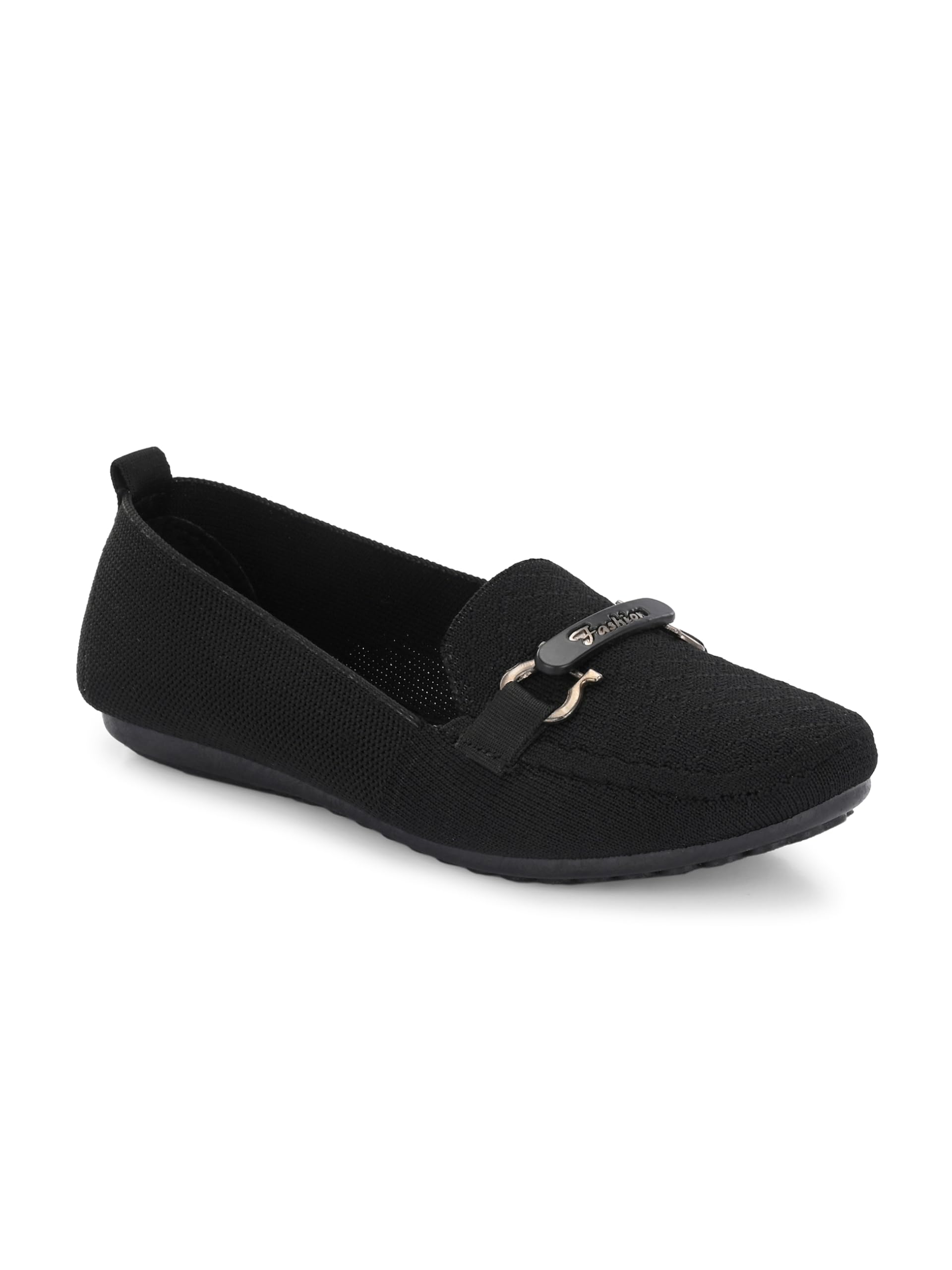 AADI Womens Black Knitted Ballet Flat Jutti | Comfortable Stylish Dailywear Slip-On Bellies & Ballerina (B0D9P8SJR9) Amazon Price History, Amazon Price Tracker
