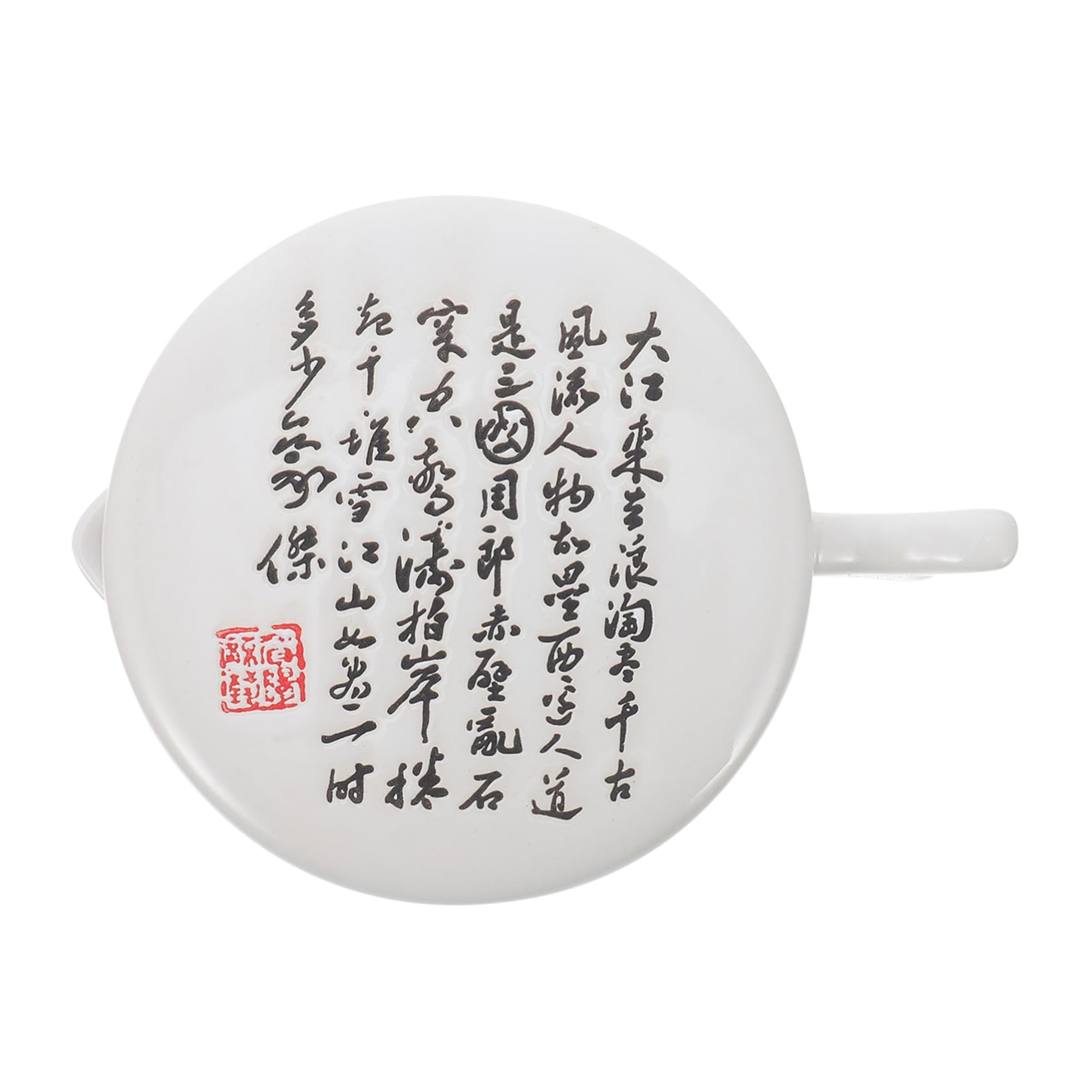 Angoily Professional Calligraphy with Cover Practical Ink Plate for Painting and Calligraphy Elegant Design for Artists and Beginners Smooth Edges for Easy Maintenance