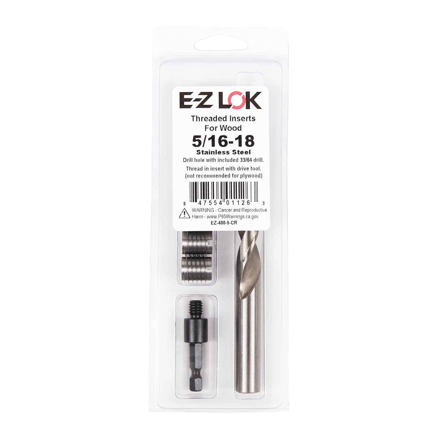 E-Z LOK Thread Repair Kit - Fix Damaged Threads -9