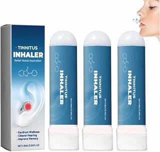 Techsilen Tinnitus Inhaler, Earscalm Tinnitus Inhaler, Echoease Tinnitus Inhaler, Echo Ease Tinnitus Inhaler, Tinnitus Relief for Ringing Ears (3)