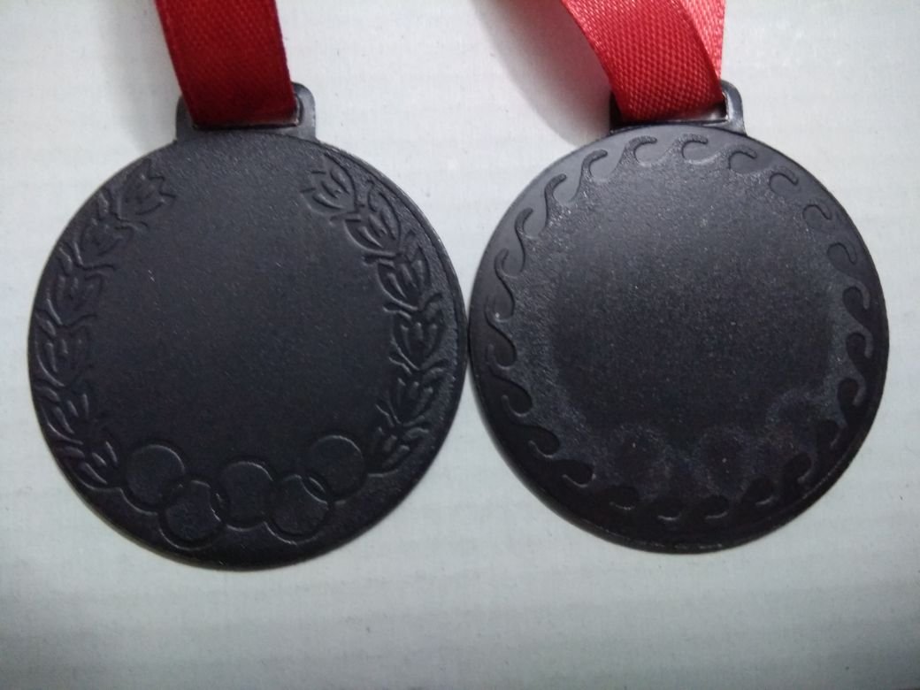 Pinka Heavy Bronze Medal (5 cm) - Pack of 6 Medals Includes Ribbon