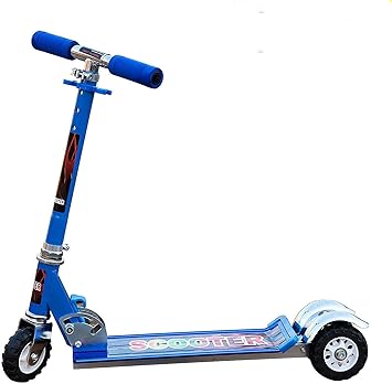 NIYAMAT Skate Scooter for Kid with 3 Wheels and 3 Adjustable Height Smart Heavy Duty Kick Scooter