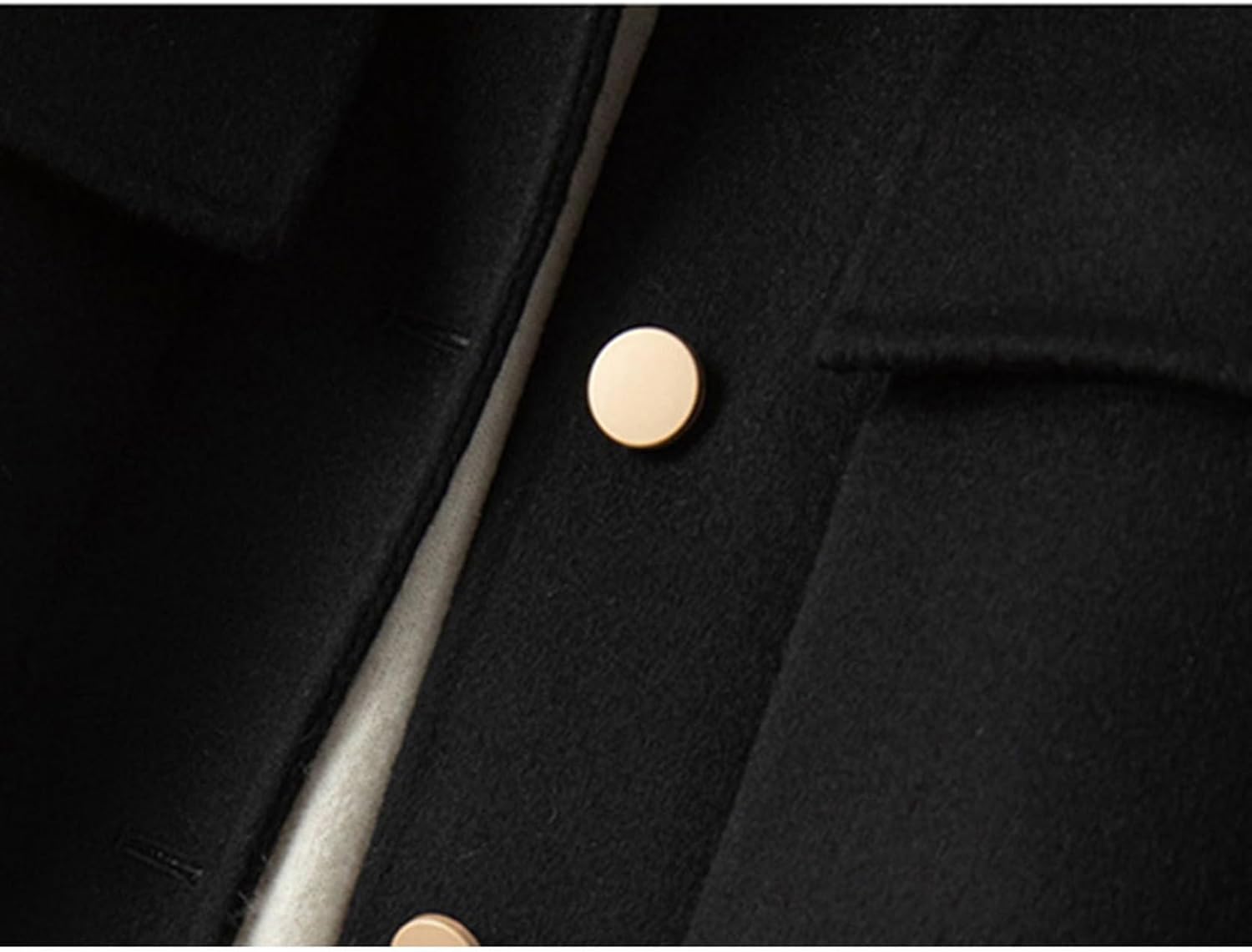 [YJSO] ウール チェスターコート レディース 冬 防寒 防風 あったか 暖かい ショート丈 ジャケット シングル 大きいサイズ