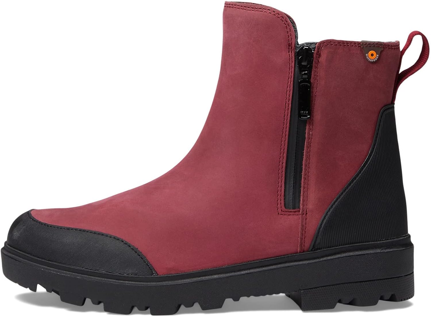 BOGS womens Bogs Womens Holly Zip Leather Boot