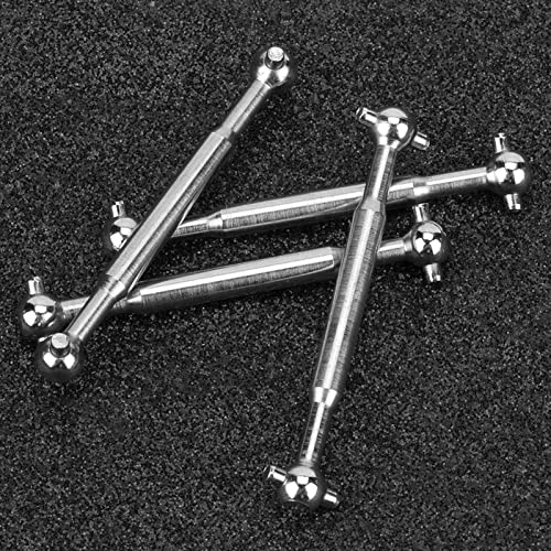 RC Auto-Antriebswelle, 4 Stück Rad-Getriebe-Antriebswelle-Zusatz-Teile für vorbildliches LKW-Auto 300-9304 1/18 Modell-LKW-Auto