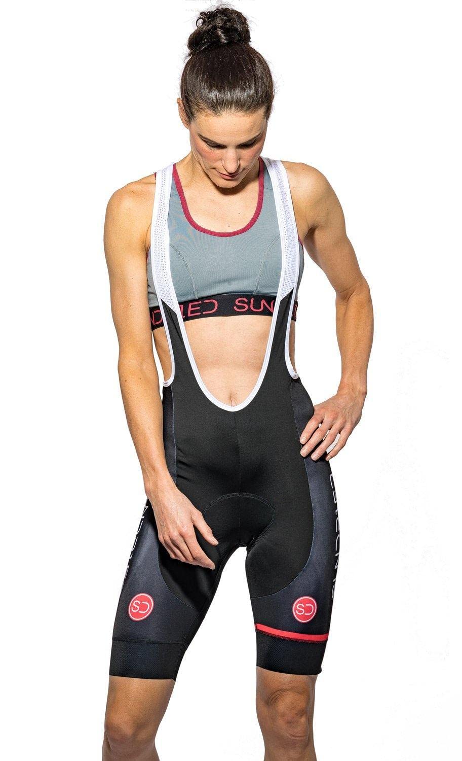 Sundried Padded Bib Shorts - Maillot de Cyclisme - Cuissard à Bretelles rembourrées - Femme