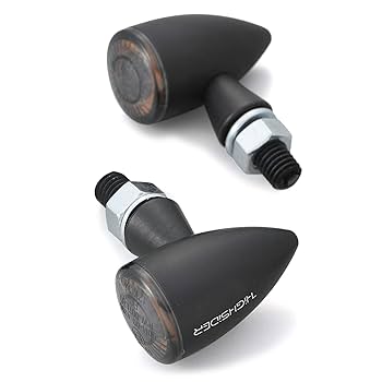 HIGHSIDER LEDホワイトポジションフロントウインカーロケットクラシック DAYTONA（バイク用品） デイトナ DAYTONA バイク用 ウインカー