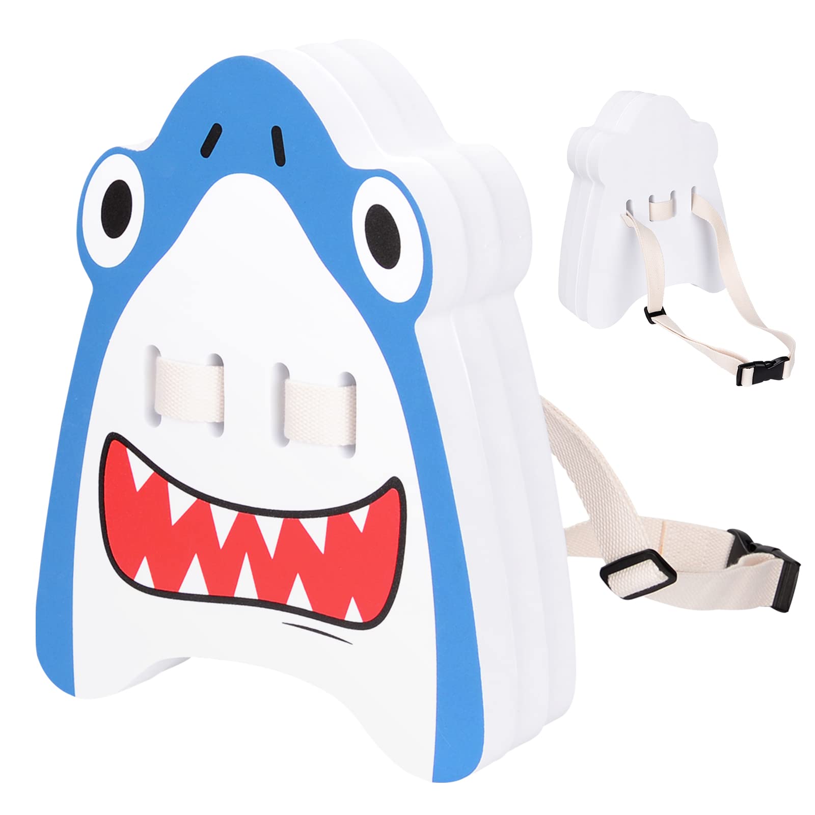 Hikeen Back Swimming Float, Safety Swim Bubble with Adjustable 3 Layers Swim Belts, for Kids Over 5 Yr Old Safety and Build Swimming Confidence, for Swimming Training and Beginners