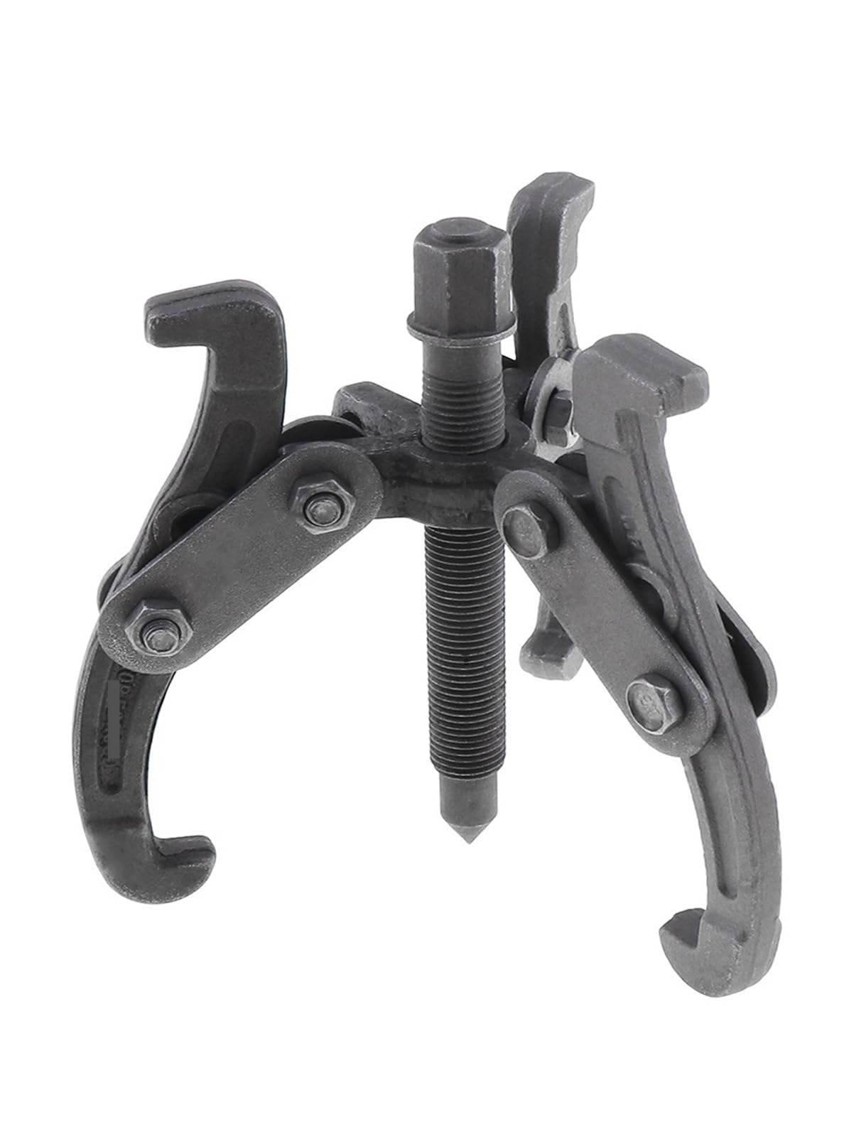 Steel Bearing Jaw Pullers Claw Puller 4/6 Inch Puller Standard Chrome-Vanadium Steel Bearing Jaw Pullers for Car/Mechanical Repairing(6 Inch)