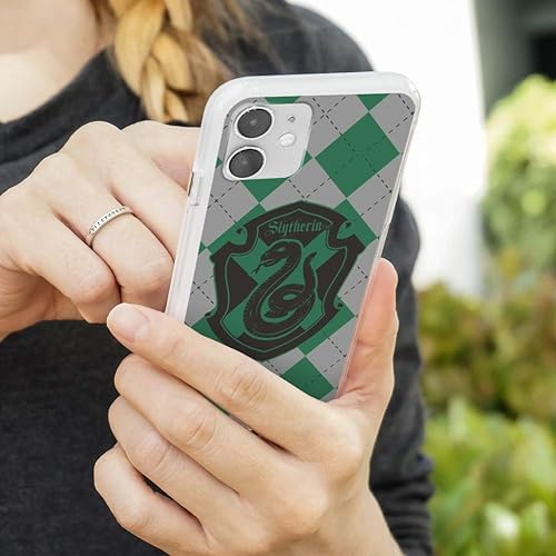 Miniatura 5 de Harry Potter Slytherin Plaid Sigil - Funda protectora de goma híbrida para Apple iPhone 8, 8 Plus, X, 11, 11 Pro, 11 Pro Max