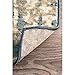 nuLOOM Vintage Lindsy Accent Rug, 3x5, Blue