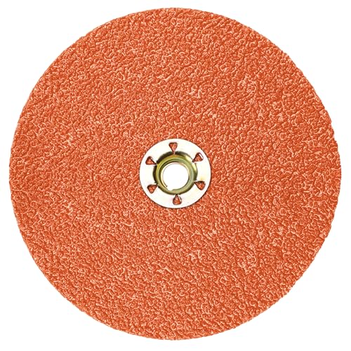 Disque fibre 3M Cubitron II 987C evite la surchauffe de l'acier lors du poncage