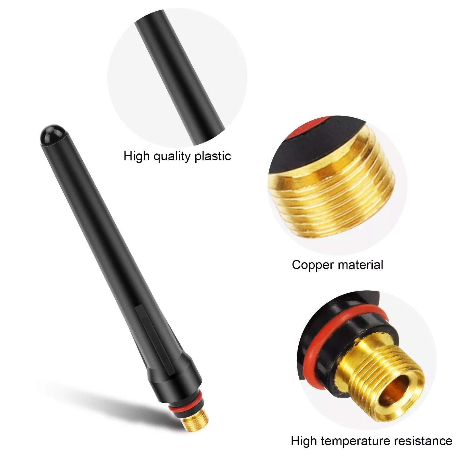 48pcs TIG Welding Torch Gas Lens Kit for WP-17/18/26