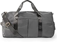 Vista 1 de Bolsa de gimnasio, Gris, Sencillo