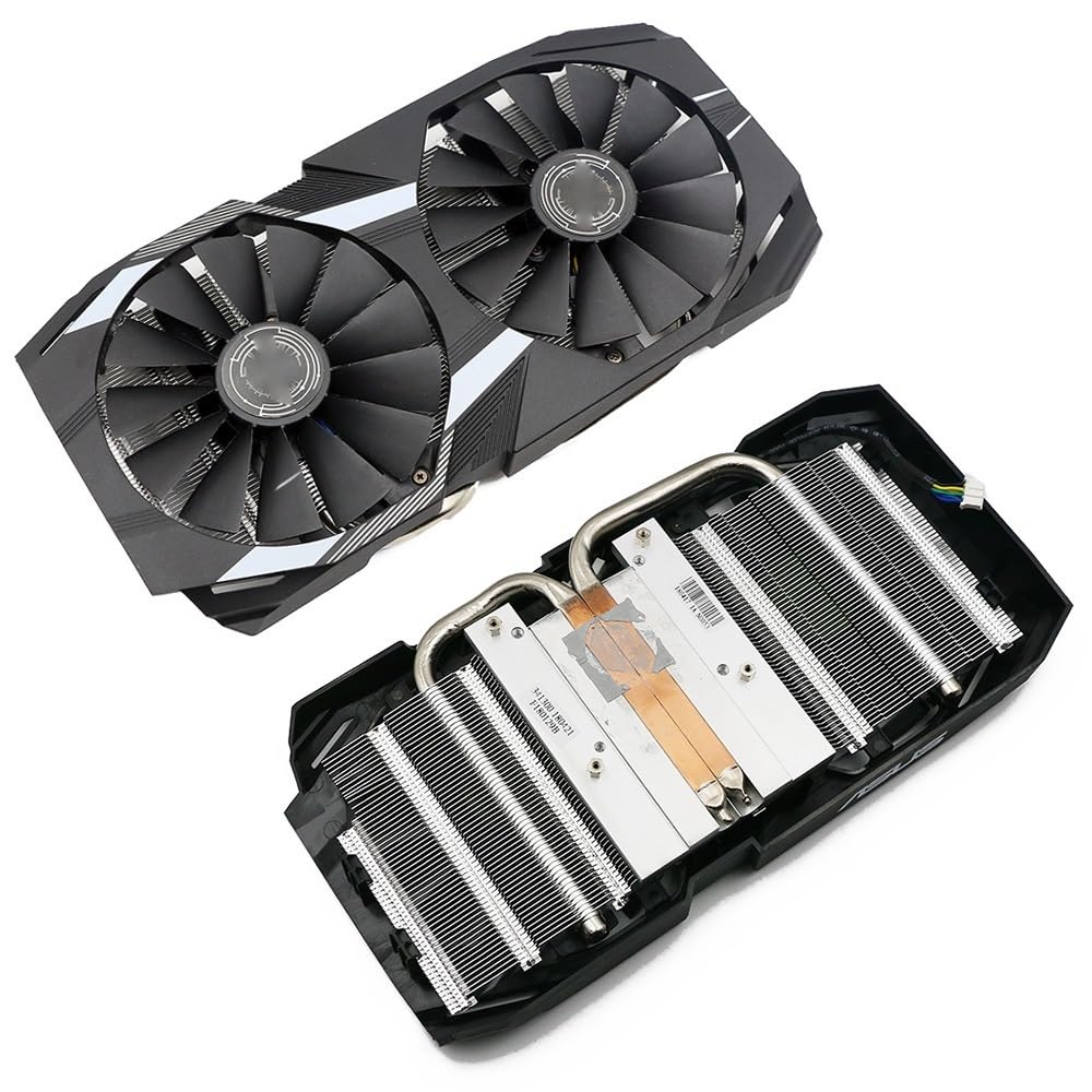 T129215SM 95mm RX580 クーラーファン Radeon RX 580 DUAL OC ゲーミングビデオカード用 冷却