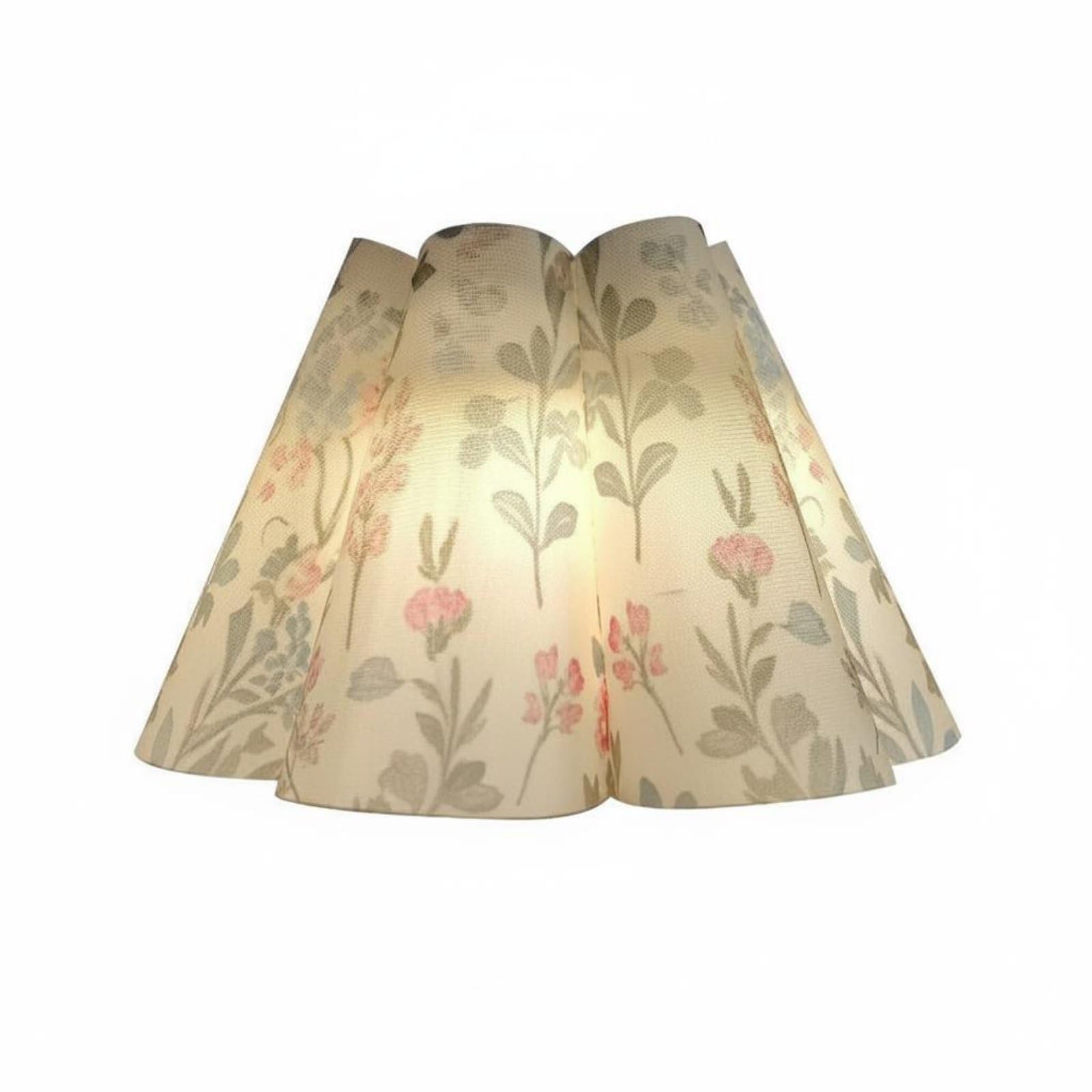 Enakshi Custom Made Petal Shaped Lamp Shade Decorative Flower Print Lampshade Creative Design Petal Lampshade Elegant for Living Room, Style 7-image-4