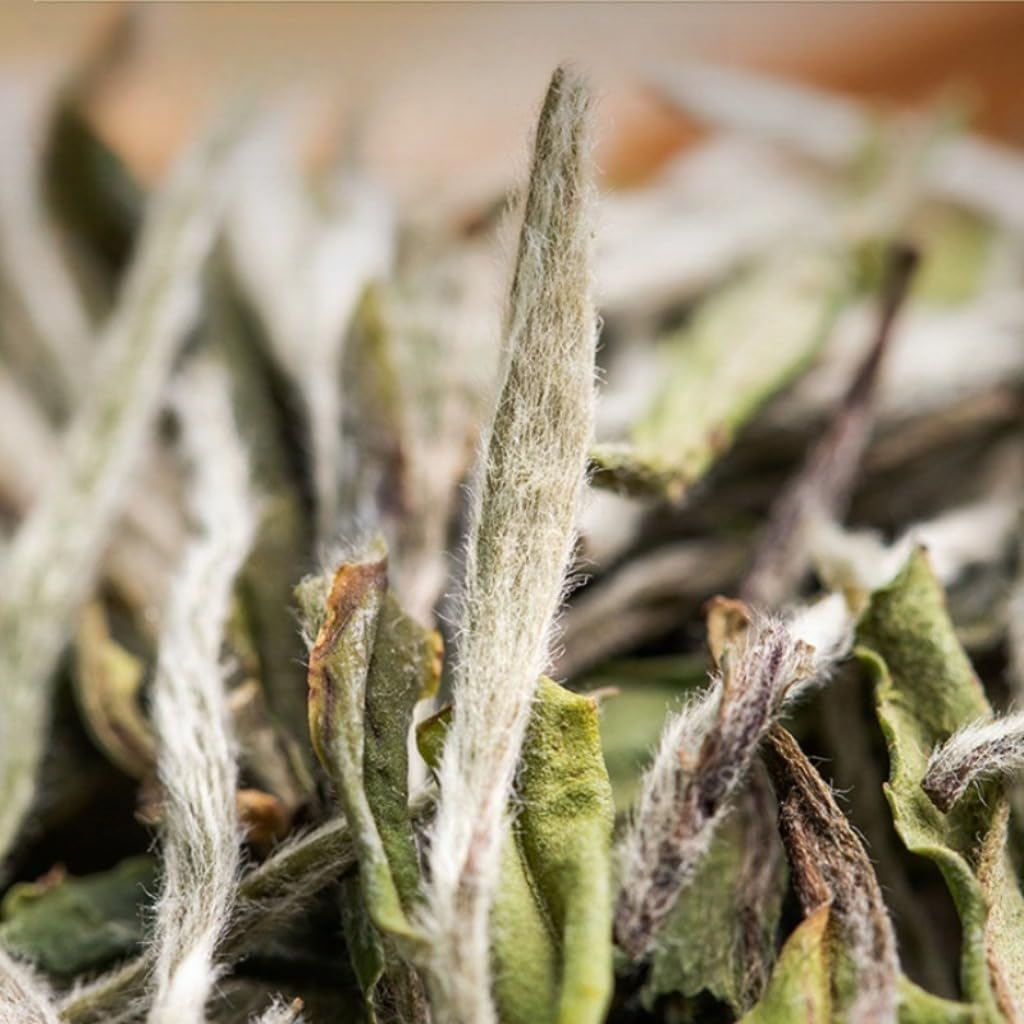 Tè BaiMuDan (Peonia Bianca) 125g*2/8,82 Oz | Tè in Foglie Sciolte Di Grado 1 | Tè Bianco Dall'aroma Intenso | Bevanda Naturale Sana