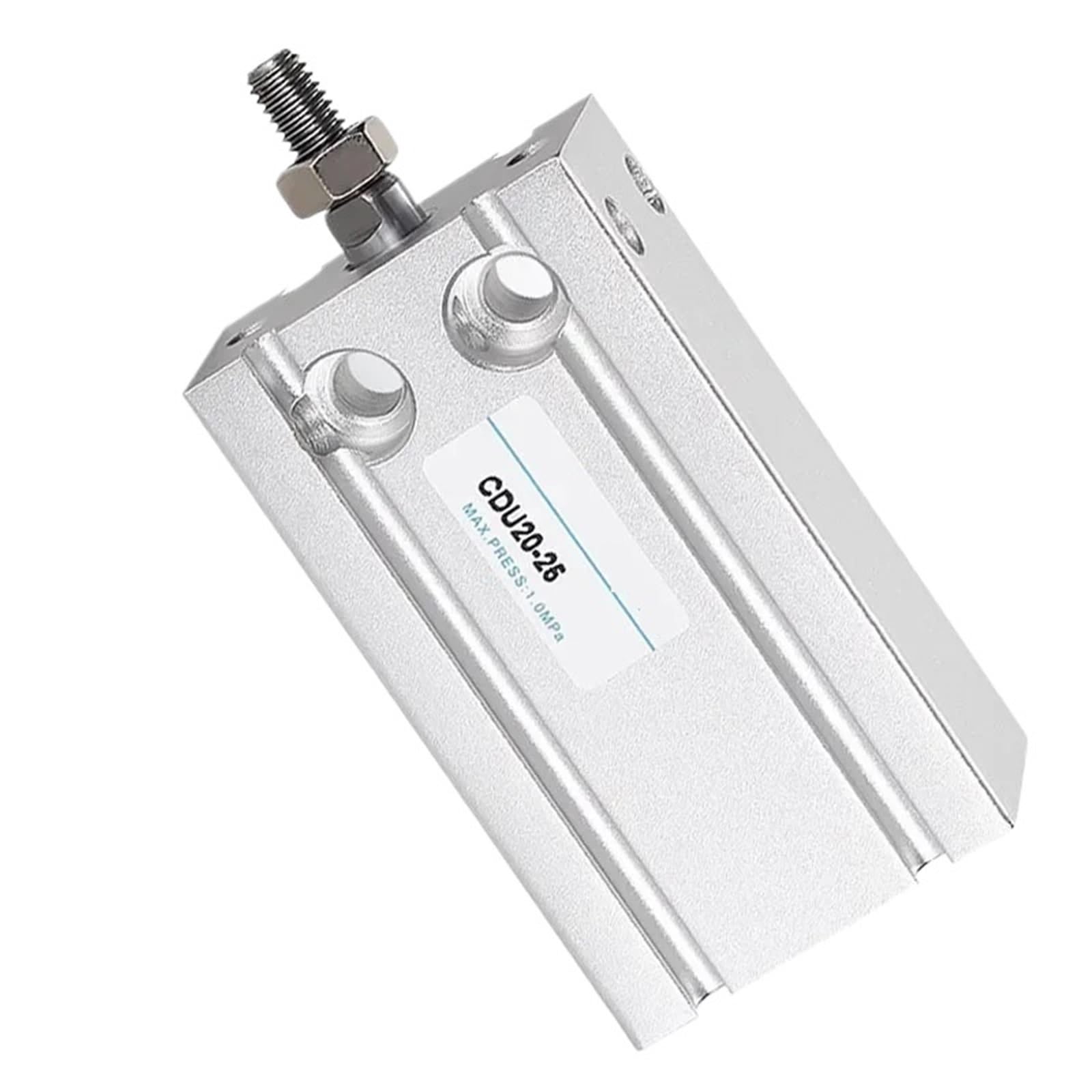 Vérin pneumatique CDU10 double effet avec course 30mm et aimant intégré pour montage libre