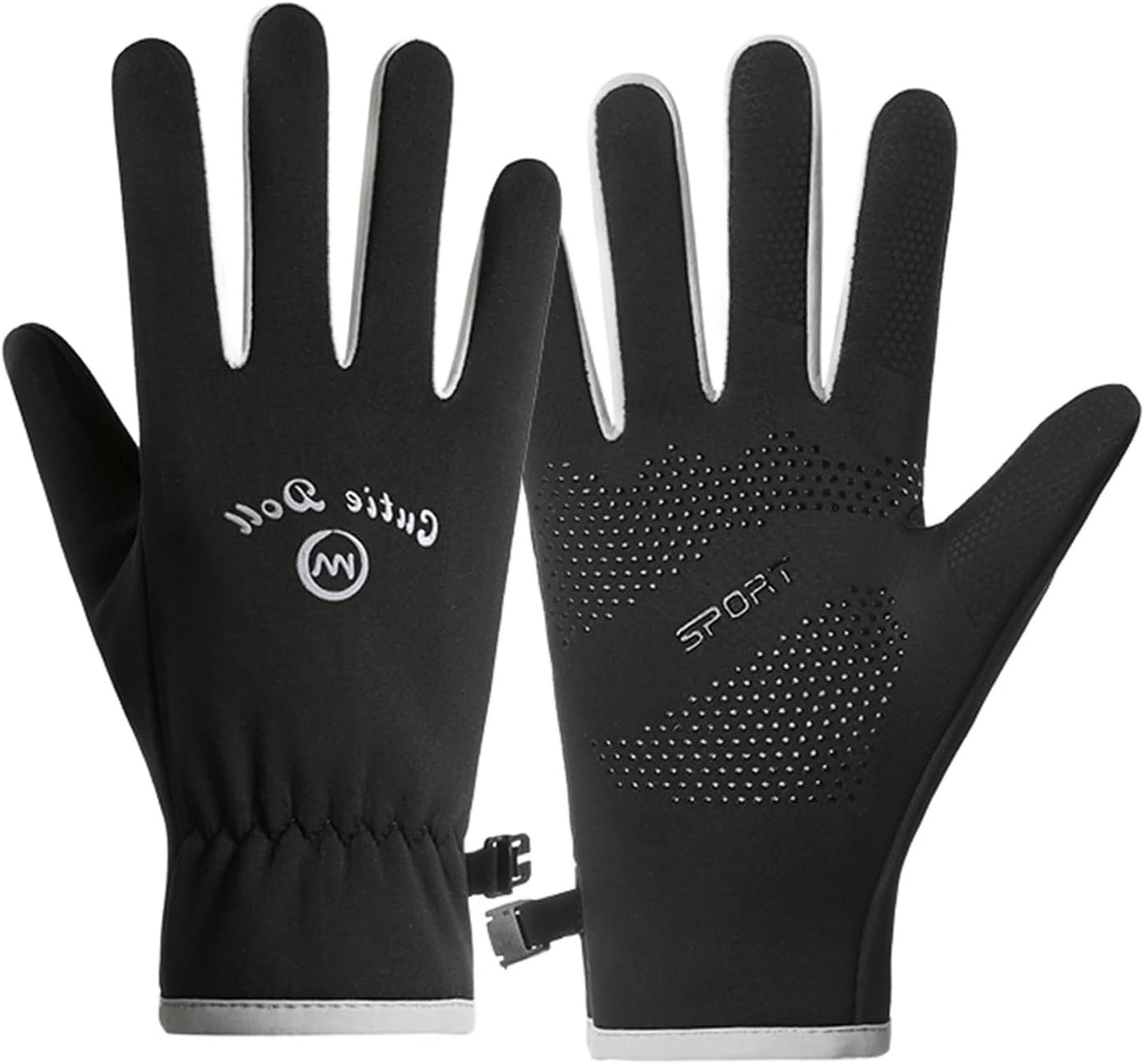 Women Winter Gloves Touchscreen Windproof Anti-Slip Water Resistant with for Skiing Cycling Outdoor Activities