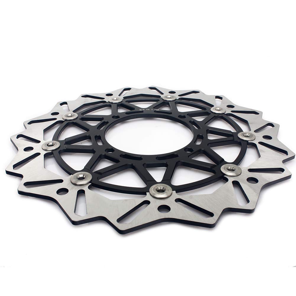 バイク用 ディスクブレーキ ローター320mm Amazon | TARAZON 320mm オーバーサイズ フロントブレーキ