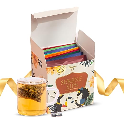 CHAYAM Assorted Tea Bags Variety Pack 10 Bags