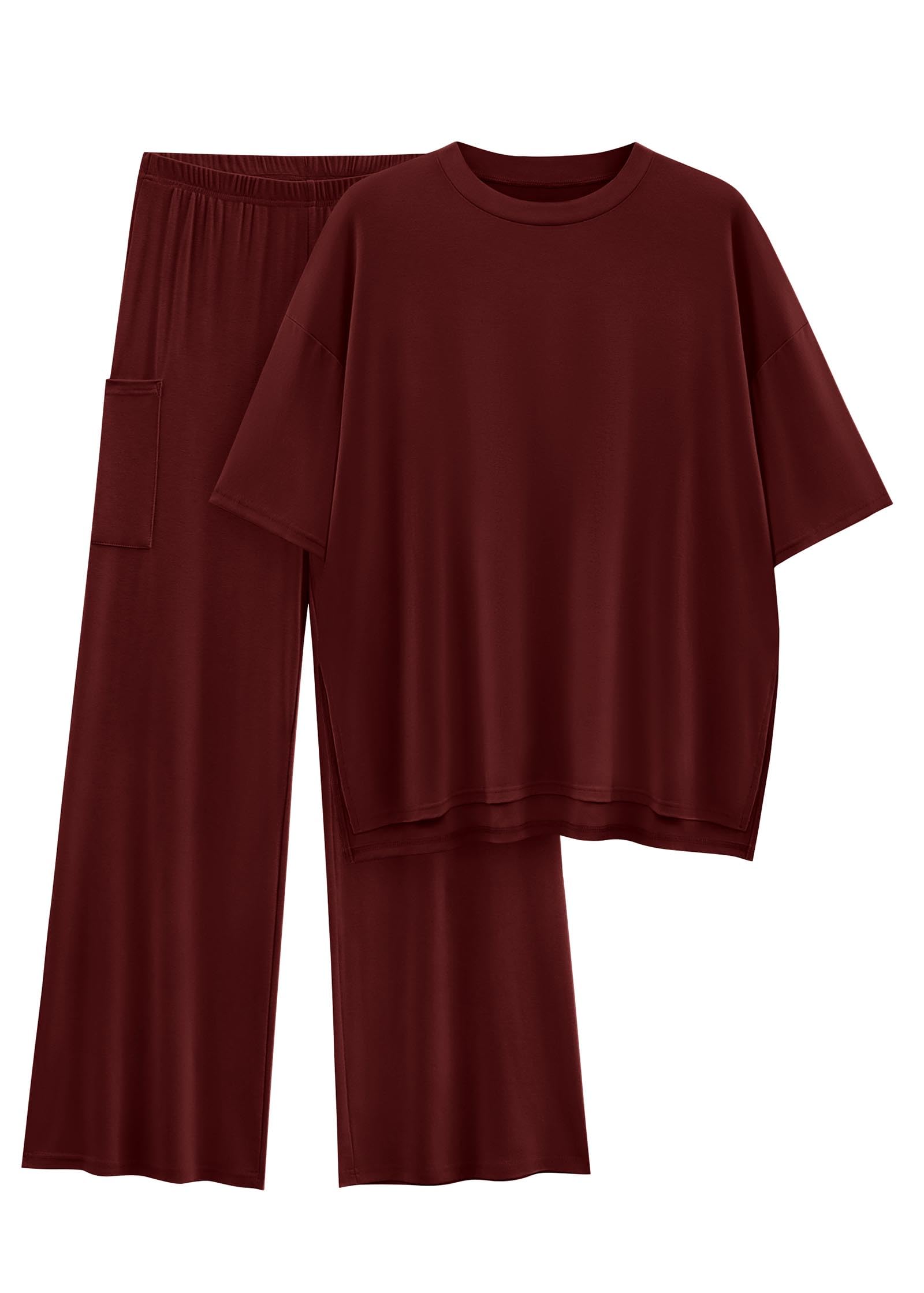 KIRUNDO 2 Piece Lounge Sets for Women Airport Travel Outfit