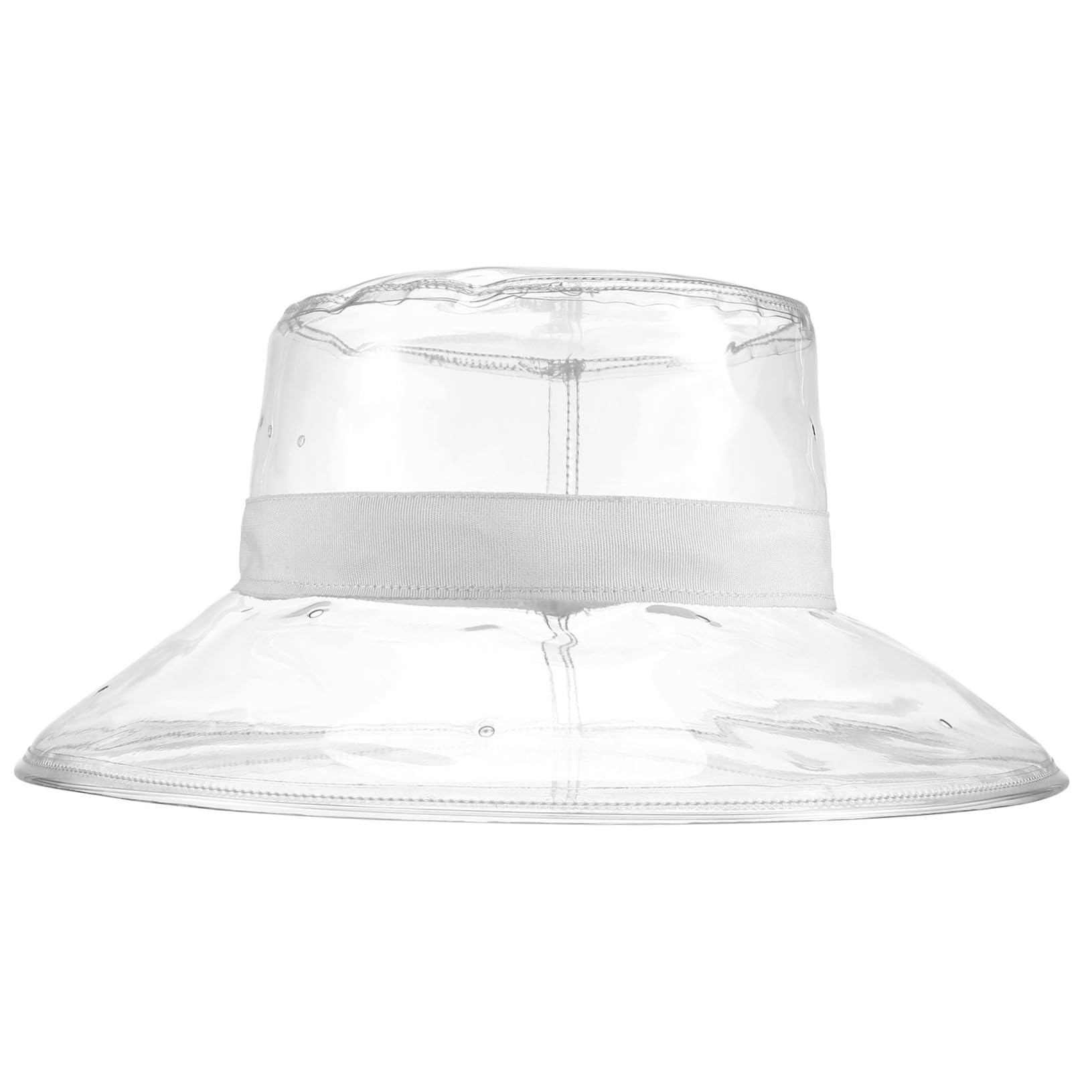 Wasserdichter Fischerhut Regenhut Transparent Damenhüte Und Mützen Eimerhüte Hut Für Frauen Erwachsene Strand Regenhüte Für Damen Falthut Von Frauen Sonnenhüte Für Männer Weiß